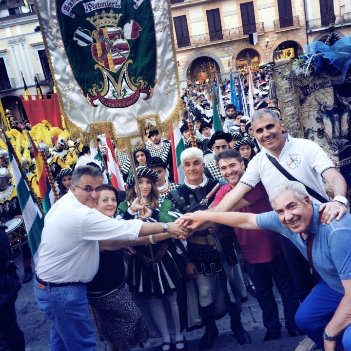 Delegazione spagnola in visita a Cava de' Tirreni per la Settimana Rinascimentale